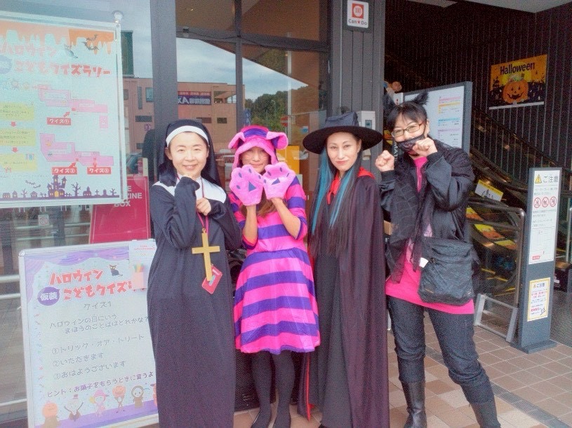 いのちの授業 紙芝居 川西市 イオンタウン川西 ハロウィン 猫談義